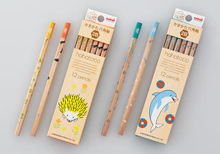 【新製品】北欧テイストの「hahatoco」学童鉛筆に動物モチーフの新デザイン